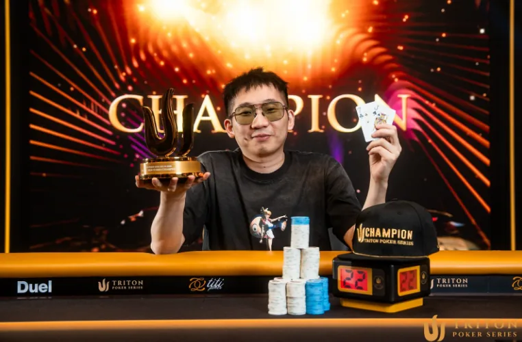 Wang Ye rompió la maldición y cerró Triton Jeju con su primer título - CodigoPoker