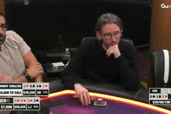 Pensó que había flopeado la mejor mano, pero su rival lo superó y sufrió un cooler de US$75K - CodigoPoker