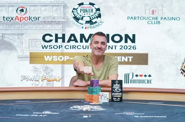 Pierre Chevalier planea dejar el poker tras ganar el WSOP Circuit de París