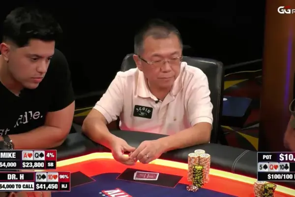 Noche de coolers en el Hustler: Big Mike perdió más de US$60K con dobles contra set - CodigoPoker