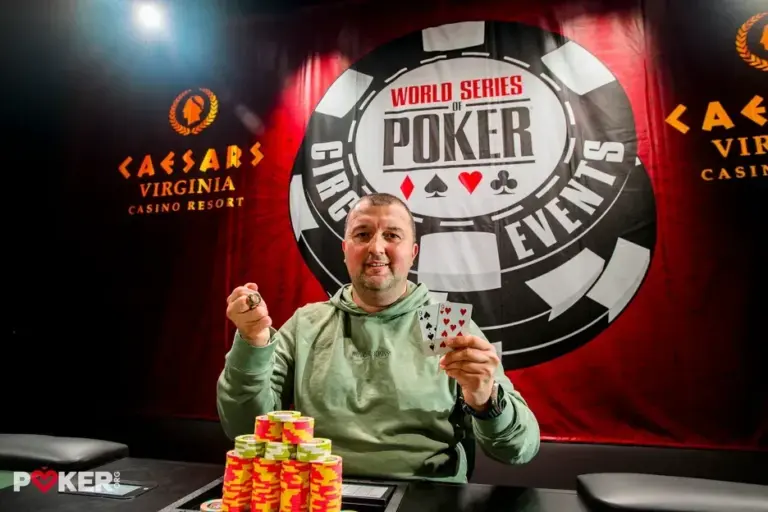 Un jugador local se quedó con el Main Event del WSOP Circuit Virginia